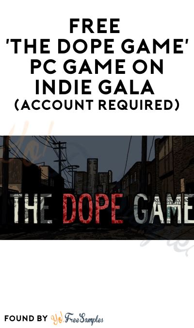 Free The Dope Game Pc Game On Indie Gala Account Required