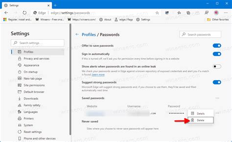 How To Export And Delete Saved Passwords In Microsoft Edge Vrogue