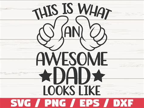 Papercraft Craft Supplies And Tools Dad Svg Best Dad Ever Svg Cutting