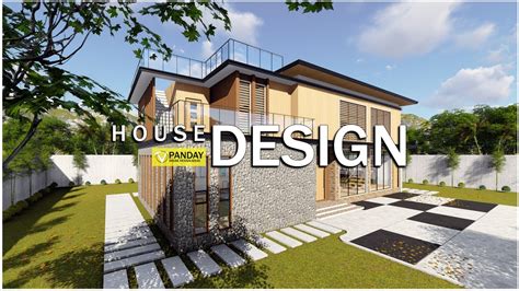 Modern Bahay Kubo Inspired House 4 Bedroom Enhancement Design Youtube