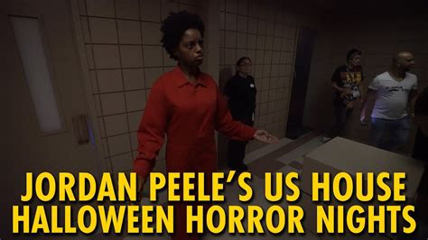 Jordan Peeles Us At Halloween Horror Nights 29 Universal Orlando Youtube