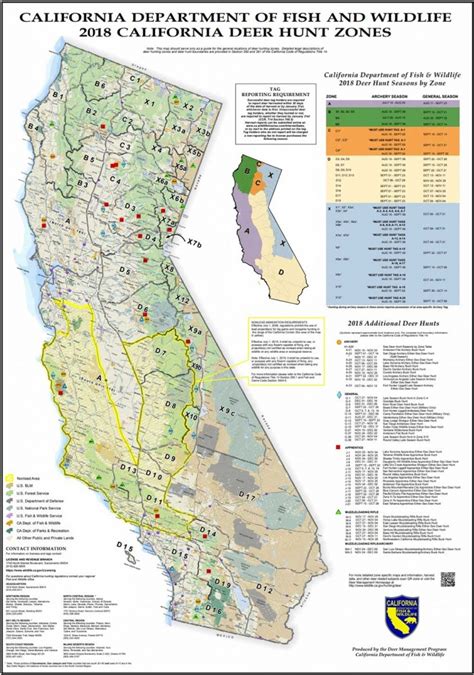 Best Deer Hunting Zones In California Vamos Arema