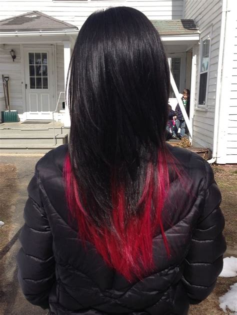 Elishas Black And Red Hair Hair Color For Black Hair