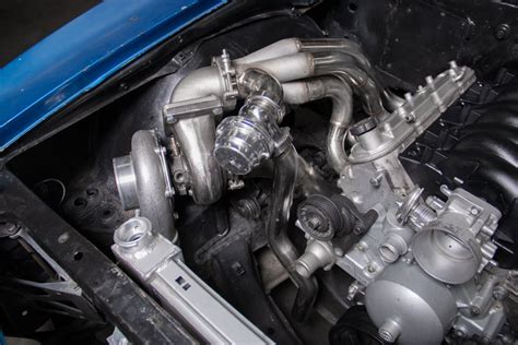 Twin Turbo Manifold Header Intercooler Kit For 67 69 Chevrolet Camaro