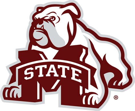 Mississippi State Bulldogs Secondary Logo A Proud Symbol Of Team Spirit