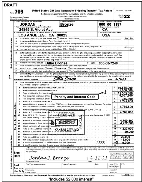 Federal Gift Tax Form Gift Ftempo Ed