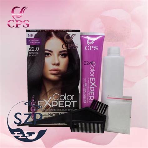 Cps Color Expert Hair Dye Hair Colorant Set Hair Color Cream W Oxidizer 80ml2 Brush And