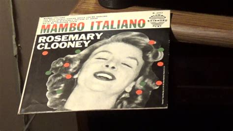mambo italiano rosemary clooney