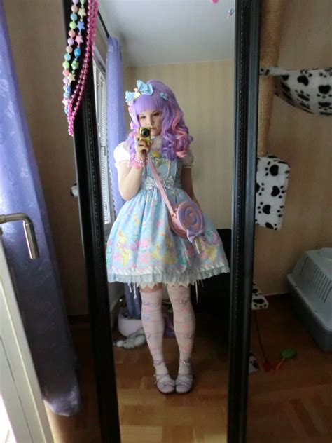 Cute Sweet Lolita Outfit Love Her Lollipop Purse Cute Lolita Harajuku