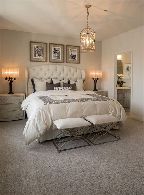 understated neutrals create a soothing and sophisticated bedroom retreat pulte homes