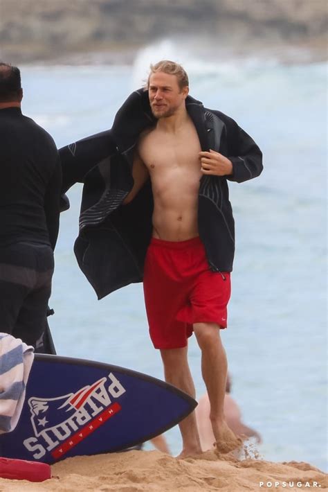 Shirtless Charlie Hunnam In Hawaii Pictures Popsugar Celebrity Photo