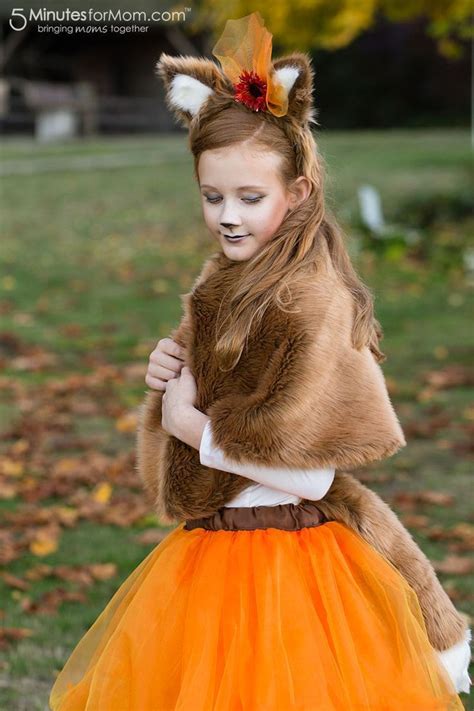 Diy Halloween Costumes For Girls Diy Halloween Costumes For Girls Fox Costume Diy Fox Costume