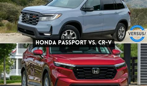 Honda Passport Vs Cr V 2023 Comparison Vehicle Freedom