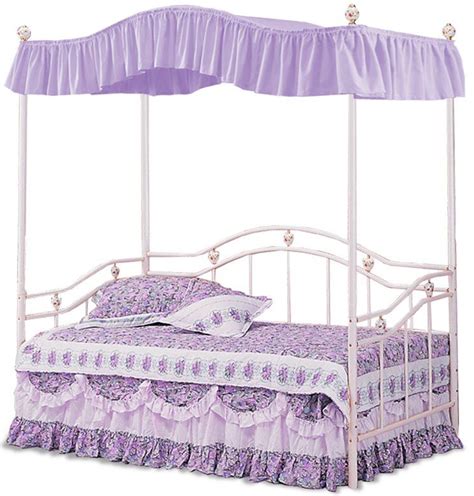 Discover the best designs of 24 canopy bed ideas for a charming and cozy bedroom. Kids+Princess+Twin+Size+Lavender+Girls+Bedroom+Canopy+Bed ...