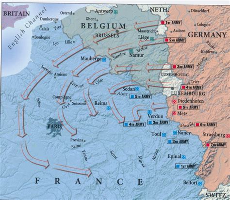 2 August 1914 The Invasion Of Belgium And France