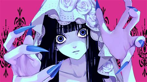 Anime Girl Scary Ghost Bride 4k 2810g Wallpaper Pc Desktop