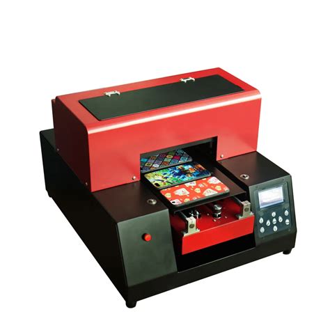 2018 Automatic Phone Case Uv Printer A4 Size Uv Printer For Phone Case
