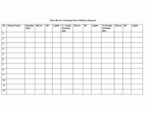 Patient Tracking Excel Template