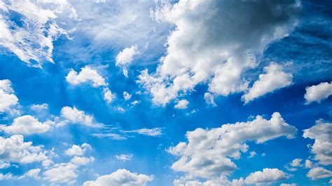 Blue Cloud Sky 4k Hd Wallpaper