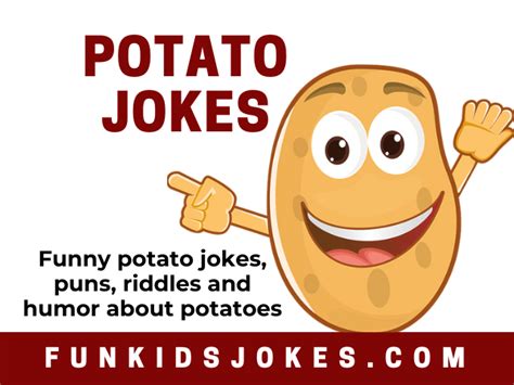 Potato Jokes Puns And Riddles Enjoyable Youngsters Jokes Best
