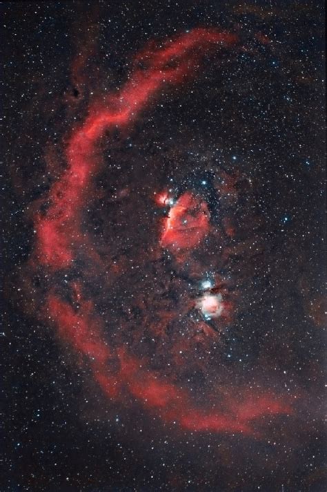 Barnards Loop An Emission Nebula In Orion Annes Astronomy News