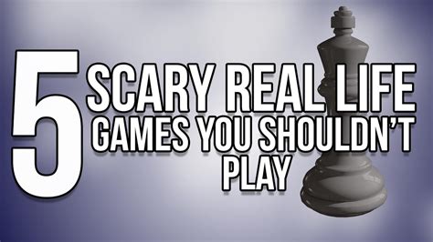 5 Scary Real Life Games You Shouldnt Play Youtube