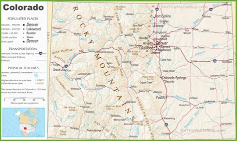 Colorado Mile Marker Map Secretmuseum