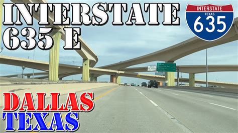 I 635 East Lbj Freeway Dallas Texas 4k Highway Drive Youtube