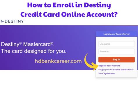 Destiny Credit Card Login & Make Bill Payment 2022
