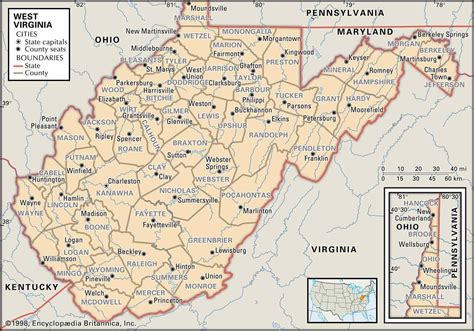 Map Of West Virginia Get Latest Map Update