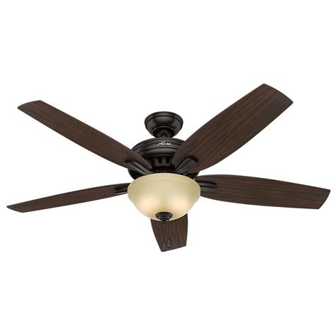 These could be very helpful if you could use a burst of extra lighting with their centrifugal action and heavy weight, a strong ceiling support is mandatory for your fan. Hunter Newsome 56 in. Indoor Premier Bronze Bowl Light Kit ...