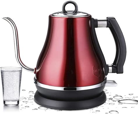 12l 304 Stainless Steel Electric Kettle Gooseneck 1500w Household