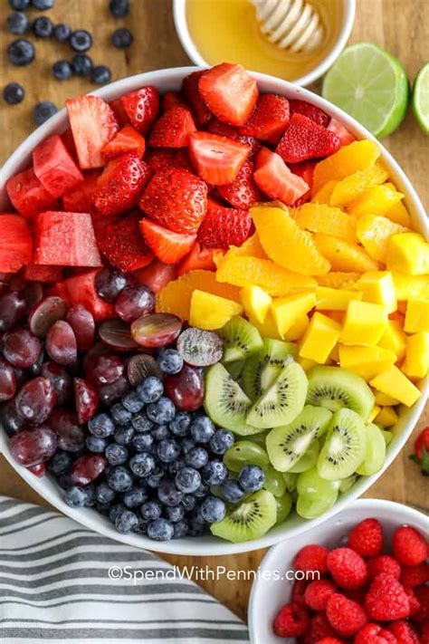Fresh Summer Fruit Salad Spend With Pennies
