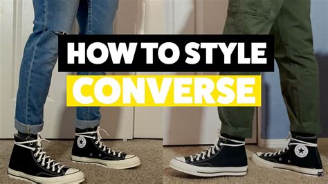 The Best Way To Style Converse Converse Outfits Youtube