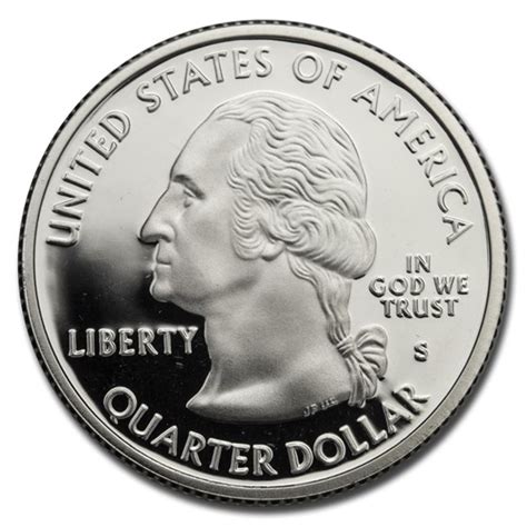 Buy 2001 S Vermont State Quarter Gem Proof Silver Apmex