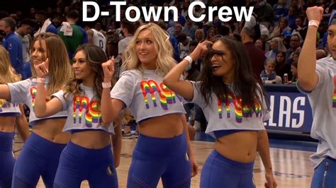 Dallas Mavs D Town Crew Dallas Mavericks Dancers Nba Dancers 1152022 Dance Performance