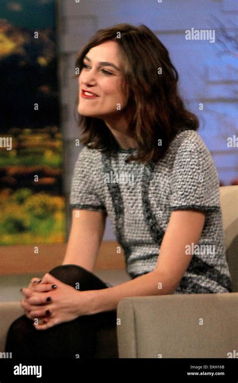 Keira Knightley Appears On Abcs Good Morning America Where She Talks