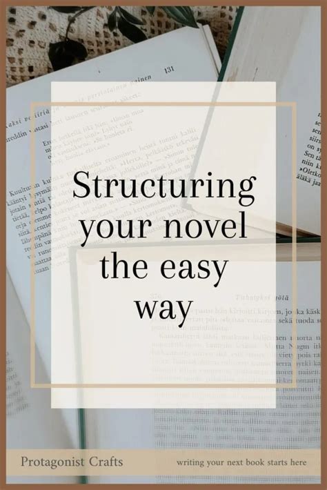 Structuring Your Story The Easy Way ⋆ Protagonist Crafts Book Writing