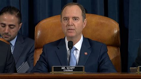 schiff delivers opening statement on day 2 of impeachment hearings good morning america