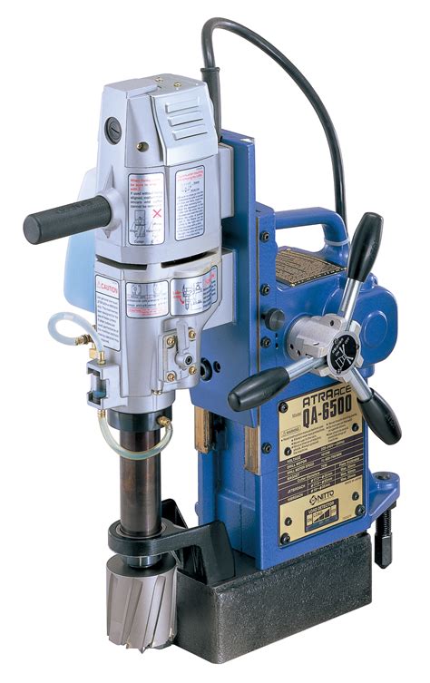 NITTO Portable Magnetic Base Drilling Machine QA-6500 - KW Tools
