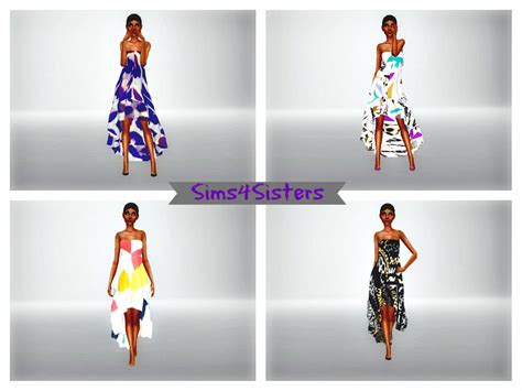 Sims4sisters Goddess Dress Mesh Needed