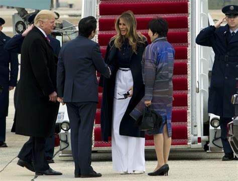Melania Trumps Style The First Ladys Mar A Lago Dresses Photos Footwear News