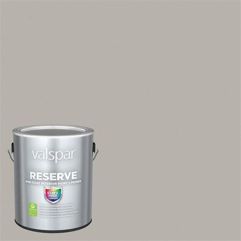 Valspar Reserve Flat Soulful Grey 6004 1b Interior Paint 1 Gallon In