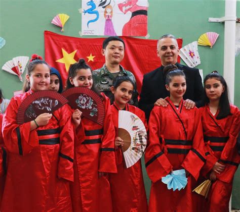 Chinese peacekeepers conduct cultural exchanges activities at schools | UNIFIL