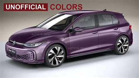 2024 Vw Golf 8 Informally Presents The Colorfully Refreshed Goodies Inside And Out 14 