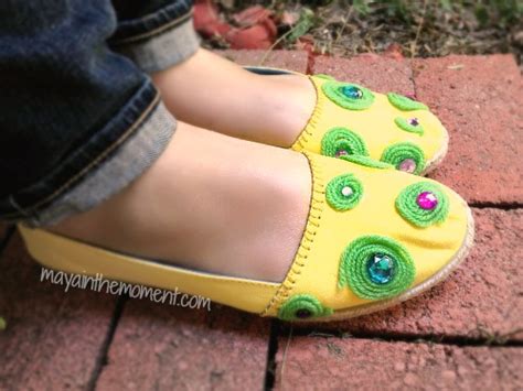 Ilovetocreate Blog Diy Summertime Swirly Shoes