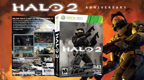 Halo 2 Anniversary Xbox 360 Box Art Cover By Probenji