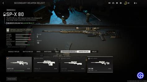 Modern Warfare 2 Sniper Rifle Tier List 2022