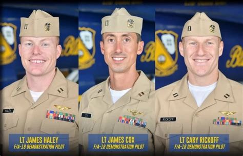 Navys Blue Angels Announce New Pilots Officers For 2019 Season