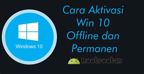 Cara aktivasi windows 10 permanen · langkah pertama, buka menu settings. Cara Aktivasi Win 10 dan Office Secara Offline dan Permanen